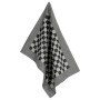 Juego de paños 50 unidades algodón negro y blanco de vidaXL, Toallas - Ref: Foro24-136293, Precio: 81,70 €, Descuento: %