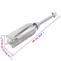 Ancla plegable con cuerda hierro maleable plateado 12 kg de vidaXL, Anclas - Ref: Foro24-94280, Precio: 130,30 €, Descuento: %