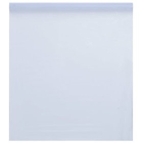 Lámina de ventana esmerilada PVC blanco 60x2000 cm