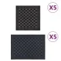 Set of 10 black and gray cotton cloths by vidaXL, Towels - Ref: Foro24-136285, Price: 21,34 €, Discount: %