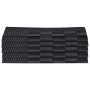 Set mit 10 schwarzen und grauen Baumwolltüchern von vidaXL, Handtücher - Ref: Foro24-136285, Preis: 21,65 €, Rabatt: %