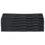 Set of 10 black and gray cotton cloths by vidaXL, Towels - Ref: Foro24-136285, Price: 21,34 €, Discount: %