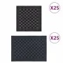 Set of 50 black and gray cotton cloths by vidaXL, Towels - Ref: Foro24-136287, Price: 86,83 €, Discount: %