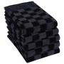 Set of 50 black and gray cotton cloths by vidaXL, Towels - Ref: Foro24-136287, Price: 88,08 €, Discount: %
