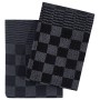 Set of 50 black and gray cotton cloths by vidaXL, Towels - Ref: Foro24-136287, Price: 88,08 €, Discount: %