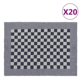 Küchentücher 20 Stück Baumwolle blau und weiß 50x70 cm von vidaXL, Küchentücher - Ref: Foro24-136280, Preis: 36,64 €, Rabatt: %