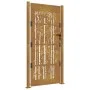 Puerta de jardín acero corten diseño bambú 105x205 cm de vidaXL, Puertas de jardín - Ref: Foro24-153189, Precio: 292,07 €, De...