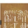 Puerta de jardín acero corten diseño bambú 105x205 cm de vidaXL, Puertas de jardín - Ref: Foro24-153189, Precio: 292,07 €, De...
