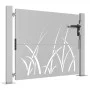 Gartentor aus Cortenstahl, Grasdesign, 105 x 105 cm von vidaXL, Gartentore - Ref: Foro24-153227, Preis: 156,44 €, Rabatt: %