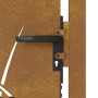 Corten steel garden gate grass design 105x105 cm by vidaXL, garden gates - Ref: Foro24-153227, Price: 156,27 €, Discount: %