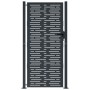 Anthrazitgraues Gartentor aus Stahl im quadratischen Design 105x205cm von vidaXL, Gartentore - Ref: Foro24-153195, Preis: 276...
