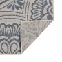 Blau gestreifter Flachgewebe-Außenteppich 140x200 cm von vidaXL, Teppiche - Ref: Foro24-340831, Preis: 49,10 €, Rabatt: %