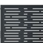 Anthrazitgraues Gartentor aus Stahl im quadratischen Design 105x205cm von vidaXL, Gartentore - Ref: Foro24-153195, Preis: 276...