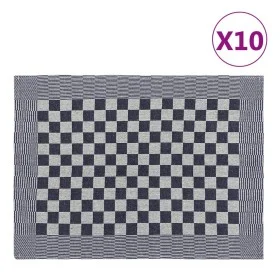 Küchentücher 10 Stück blau-weiße Baumwolle 50x70 cm von vidaXL, Küchentücher - Ref: Foro24-136279, Preis: 26,51 €, Rabatt: %