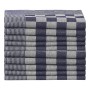 Küchentücher 10 Stück blau-weiße Baumwolle 50x70 cm von vidaXL, Küchentücher - Ref: Foro24-136279, Preis: 27,04 €, Rabatt: %