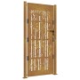 Puerta de jardín acero corten diseño bambú 105x180 cm de vidaXL, Puertas de jardín - Ref: Foro24-153188, Precio: 227,26 €, De...