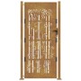 Puerta de jardín acero corten diseño bambú 105x180 cm de vidaXL, Puertas de jardín - Ref: Foro24-153188, Precio: 227,26 €, De...