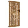 Gartentor aus Cortenstahl, Bambusdesign, 85 x 200 cm von vidaXL, Gartentore - Ref: Foro24-153237, Preis: 210,27 €, Rabatt: %