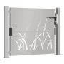 Gartentür Cortenstahl Gras Design 105x80 cm von vidaXL, Gartentore - Ref: Foro24-153172, Preis: 178,55 €, Rabatt: %