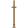 Puerta de jardín acero corten diseño hierba 105x80 cm de vidaXL, Puertas de jardín - Ref: Foro24-153172, Precio: 183,61 €, De...