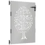 Corten steel garden gate tree design 85x150 cm by vidaXL, garden gates - Ref: Foro24-153211, Price: 185,32 €, Discount: %