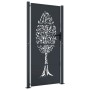 Anthrazitgraues Gartentor aus Stahl im Baumdesign 105x205 cm von vidaXL, Gartentore - Ref: Foro24-153159, Preis: 345,68 €, Ra...