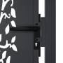 Puerta de jardín acero gris antracita diseño árbol 105x205 cm de vidaXL, Puertas de jardín - Ref: Foro24-153159, Precio: 345,...