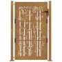 Gartentor aus Cortenstahl, Bambusdesign, 105 x 155 cm von vidaXL, Gartentore - Ref: Foro24-153187, Preis: 219,82 €, Rabatt: %