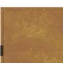 Puerta de jardín acero corten 105x180 cm de vidaXL, Puertas de jardín - Ref: Foro24-153206, Precio: 249,62 €, Descuento: %