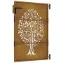 Corten steel garden gate tree design 85x125 cm by vidaXL, garden gates - Ref: Foro24-153210, Price: 136,40 €, Discount: %