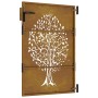 Gartentor aus Cortenstahl, Baumdesign, 85 x 125 cm von vidaXL, Gartentore - Ref: Foro24-153210, Preis: 139,36 €, Rabatt: %