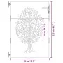 Gartentor aus Cortenstahl, Baumdesign, 85 x 125 cm von vidaXL, Gartentore - Ref: Foro24-153210, Preis: 136,40 €, Rabatt: %