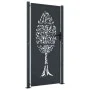 Anthrazitgrau Stahl Gartentür Baum Design 105x180 cm von vidaXL, Gartentore - Ref: Foro24-153158, Preis: 338,38 €, Rabatt: %
