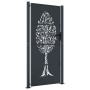 Anthrazitgrau Stahl Gartentür Baum Design 105x180 cm von vidaXL, Gartentore - Ref: Foro24-153158, Preis: 334,89 €, Rabatt: %