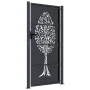 Anthrazitgrau Stahl Gartentür Baum Design 105x180 cm von vidaXL, Gartentore - Ref: Foro24-153158, Preis: 338,38 €, Rabatt: %