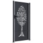 Anthrazitgrau Stahl Gartentür Baum Design 105x180 cm von vidaXL, Gartentore - Ref: Foro24-153158, Preis: 334,89 €, Rabatt: %