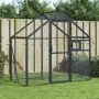 Pajarera de aluminio gris antracita 179x100x185 m de vidaXL, Pies y jaulas para pájaros - Ref: Foro24-152260, Precio: 409,05 ...