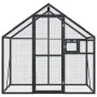 Pajarera de aluminio gris antracita 179x100x185 m de vidaXL, Pies y jaulas para pájaros - Ref: Foro24-152260, Precio: 409,05 ...