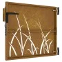 Gartentor aus Cortenstahl, Grasdesign, 85 x 100 cm von vidaXL, Gartentore - Ref: Foro24-153221, Preis: 114,82 €, Rabatt: %