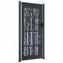 Puerta de jardín acero gris antracita diseño bambú 105x205 cm de vidaXL, Puertas de jardín - Ref: Foro24-153183, Precio: 317,...