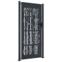 Puerta de jardín acero gris antracita diseño bambú 105x205 cm de vidaXL, Puertas de jardín - Ref: Foro24-153183, Precio: 287,...