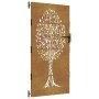 Corten steel garden gate tree design 85x175 cm by vidaXL, garden gates - Ref: Foro24-153212, Price: 176,76 €, Discount: %