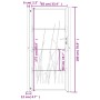 Gartentor aus Cortenstahl, Grasdesign, 105 x 180 cm von vidaXL, Gartentore - Ref: Foro24-153176, Preis: 263,66 €, Rabatt: %