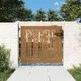 Puerta de jardín acero corten diseño bambú 85x75 cm de vidaXL, Puertas de jardín - Ref: Foro24-153232, Precio: 103,73 €, Desc...
