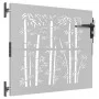 Puerta de jardín acero corten diseño bambú 85x75 cm de vidaXL, Puertas de jardín - Ref: Foro24-153232, Precio: 103,73 €, Desc...