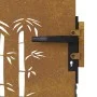 Puerta de jardín acero corten diseño bambú 85x75 cm de vidaXL, Puertas de jardín - Ref: Foro24-153232, Precio: 103,73 €, Desc...