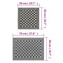 Set mit 10 schwarzen und weißen Baumwolltüchern von vidaXL, Handtücher - Ref: Foro24-136291, Preis: 22,72 €, Rabatt: %