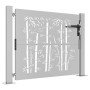 Gartentor aus Cortenstahl, Bambusdesign, 105 x 105 cm von vidaXL, Gartentore - Ref: Foro24-153239, Preis: 154,50 €, Rabatt: %
