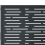 Anthracite grey square design garden gate made of steel, 105x155cm. by vidaXL, garden gates - Ref: Foro24-153193, Price: 326,...