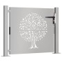 Puerta de jardín acero corten diseño árbol 105x105 cm von vidaXL, Gartentore - Ref: Foro24-153215, Preis: 185,18 €, Rabatt: %